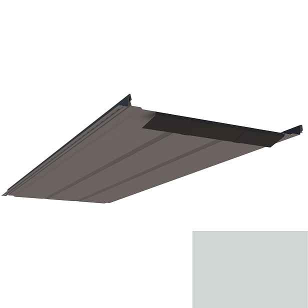 Krytina plechová LINEDEK 485 Rib SP 25 LESK 2G330 světle stříbrná BentCut