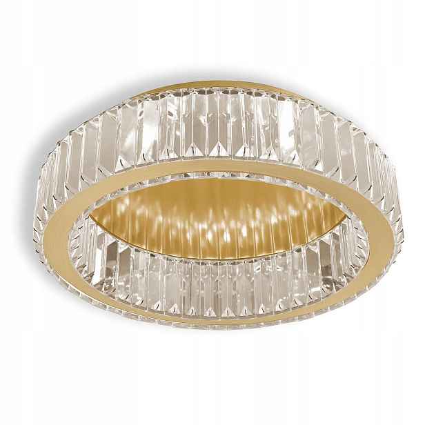Toolight Lampa APP1720-C 40CM Zlatá Broušená