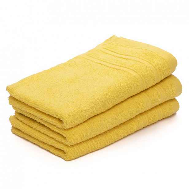 Dětský ručník Bella žlutý 30x50 cm