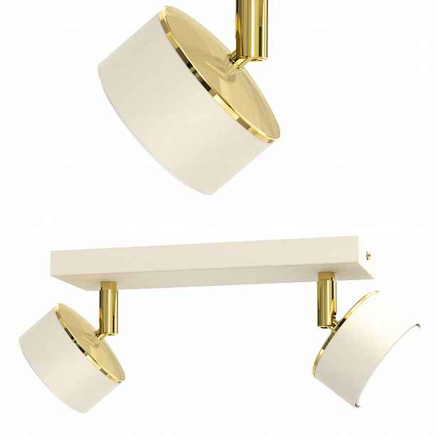 Stropní Svítidlo Stropní Reflektor Ecru Béžová GX53 Polská Moderní Lampa 2-BODOVÁ