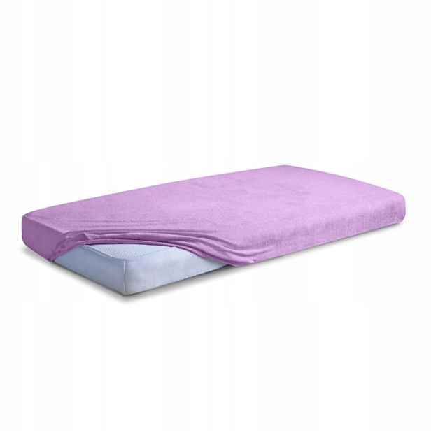Froté Prostěradlo s gumou 210/220x190/200 Premium Laventové