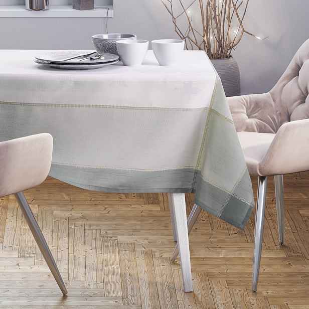 TP Dekorační ubrus SEVRAN 140x180 - Modro-bílý