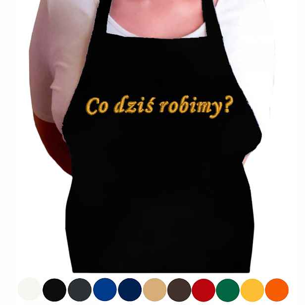 Ochranná bavlněná zástěra pro kosmetičku, stylistku na nehty a řasy