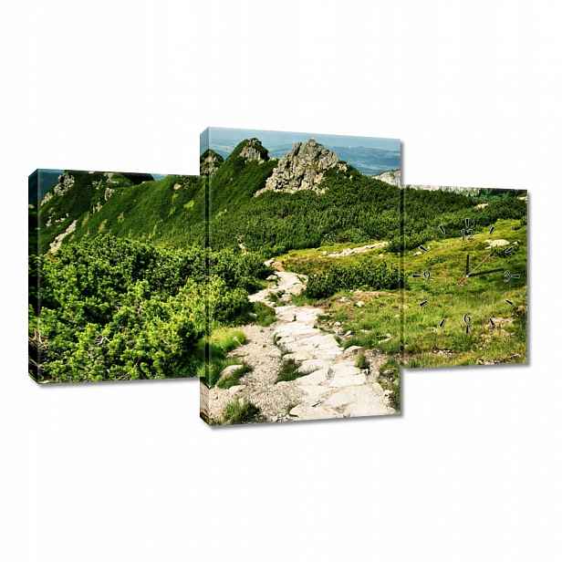Nástěnné hodiny 100x60 Hory Tatry