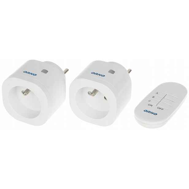 Elektrické Zásuvky Plus Dálkové Ovládání OR-GB-439 2 Ks
