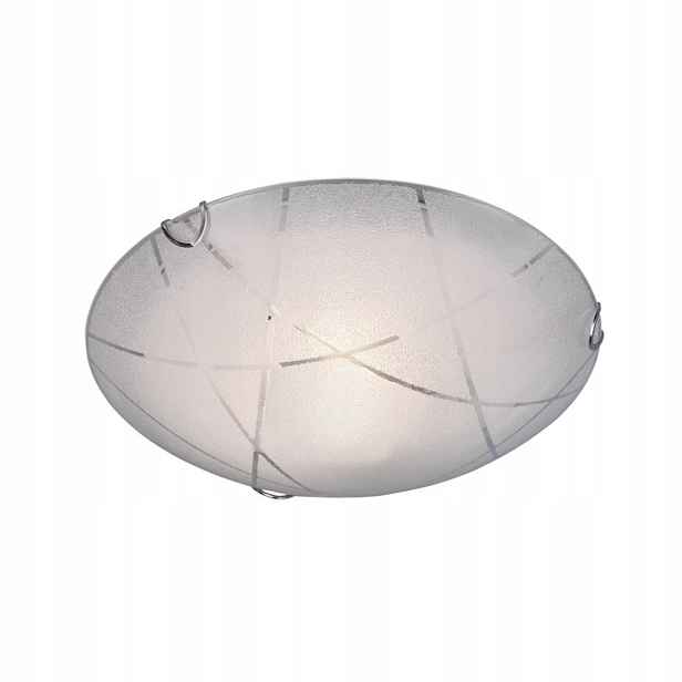 Trio Stropní Svítidlo Bílý Moderní Sandrina 30 cm E27 40W IP20