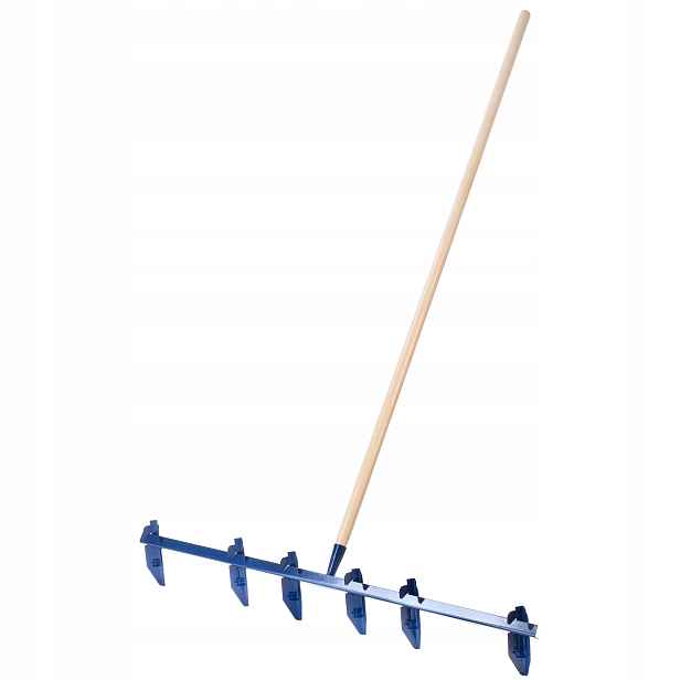 Zahradní Značkovač Pro Roli Výsadby Záhonů Určování Řádků 6-ZUBÝ 97 cm