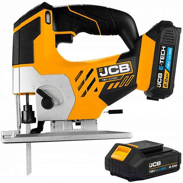 Akumulátorová přímočará pila 18V 2Ah taška Jcb