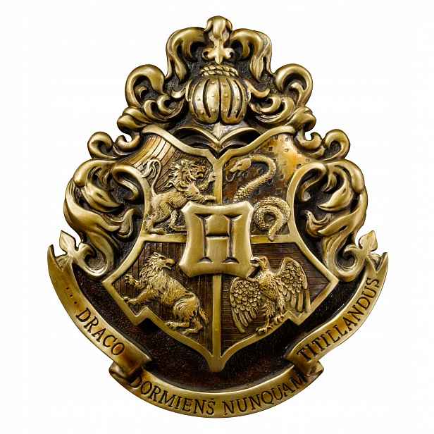 Cedule na zeď Bradavický erb, Harry Potter