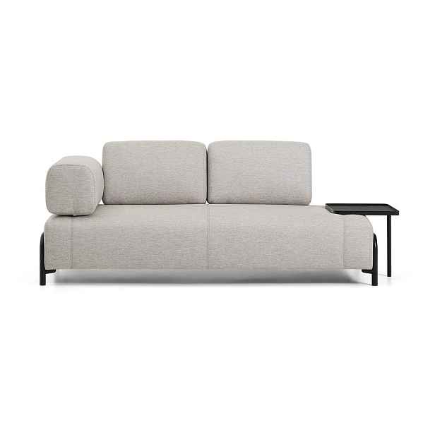 Šedobéžová modulární pohovka 220 cm Compo – Kave Home
