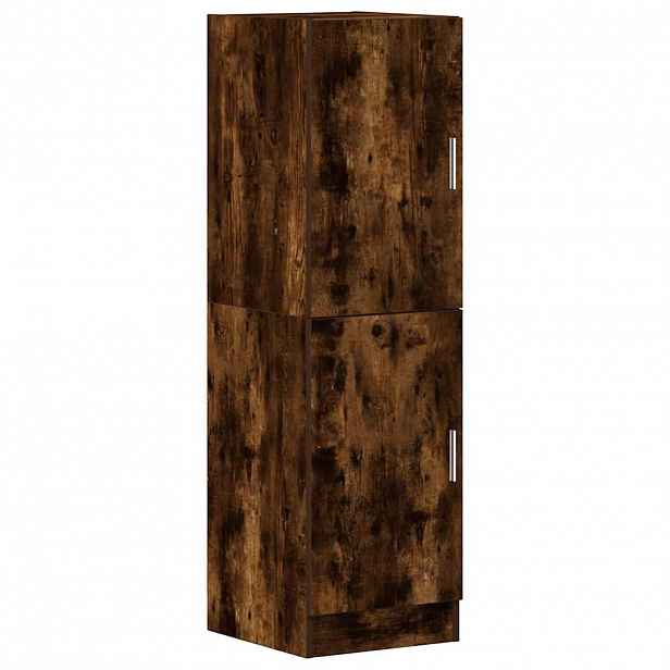 vidaXL Kuchyňská skříňka kouřový dub 38x41,5x131,5 cm kompozitní dřevo