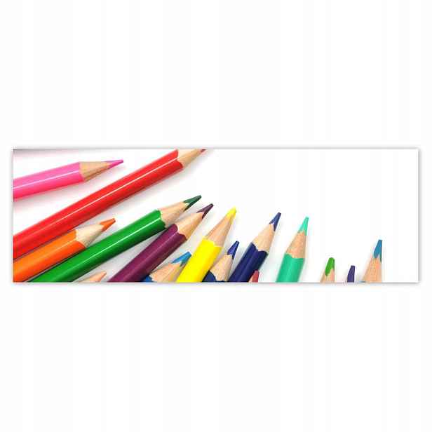 Plakáty 200x66 Barevné pastelky pro děti