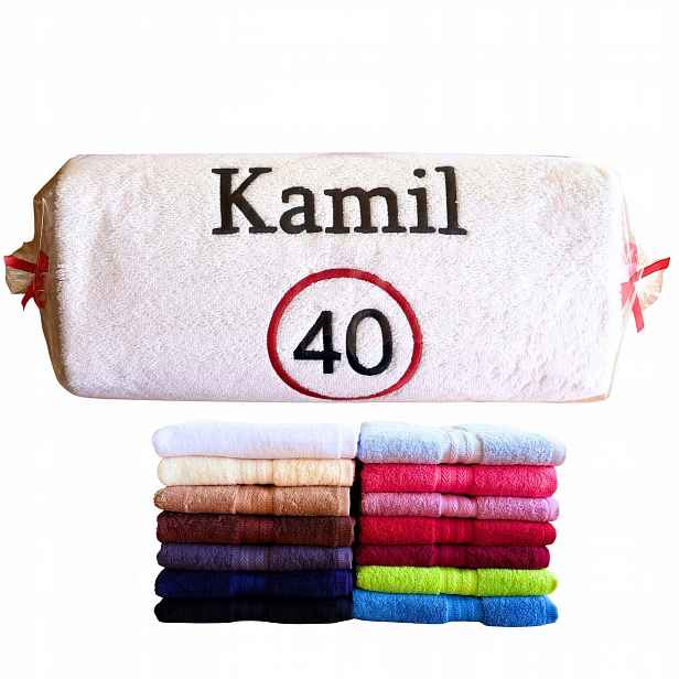 Dárek K 40. Narozeninám Pro Muže, Muže, Manželku, Bratra, Ručník