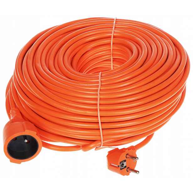 Prodlužovací Kabel S Uzemněním PS-3X1.5-50M/ORANGE 50 m