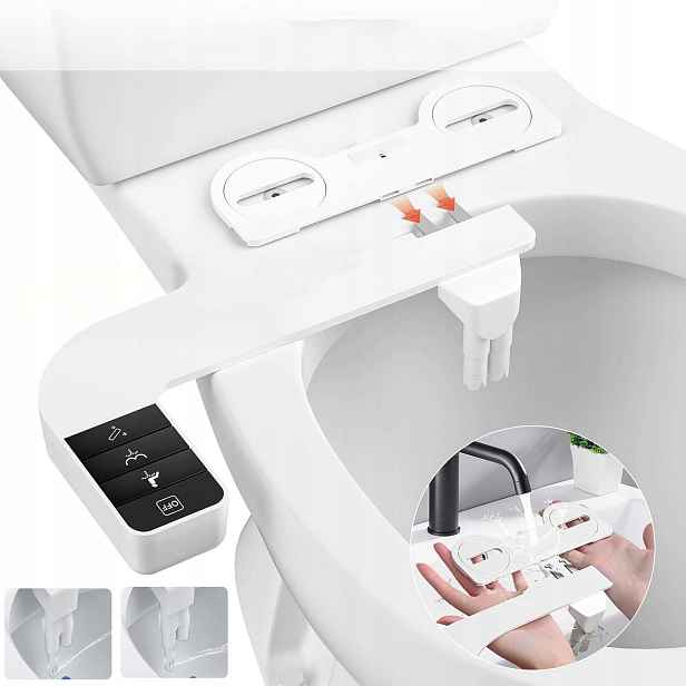 Bidetová Vložka Na Záchod Wc Nástavec Pro Bidet Smart Bidet Tryska Sada