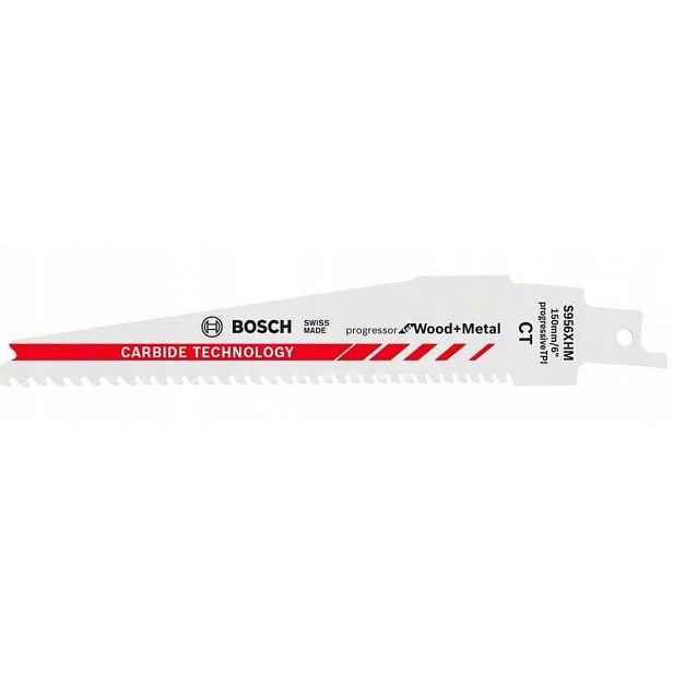 Bosch Pilový List pro šavlové pily, dřevo, kov, S 956 Xhm 150 mm