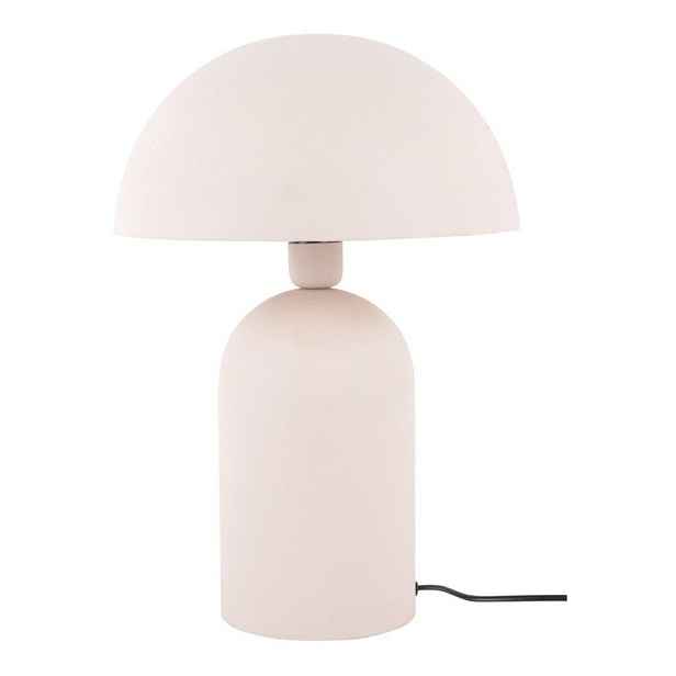 Krémová stolní lampa (výška 43 cm)  Boaz  – Leitmotiv