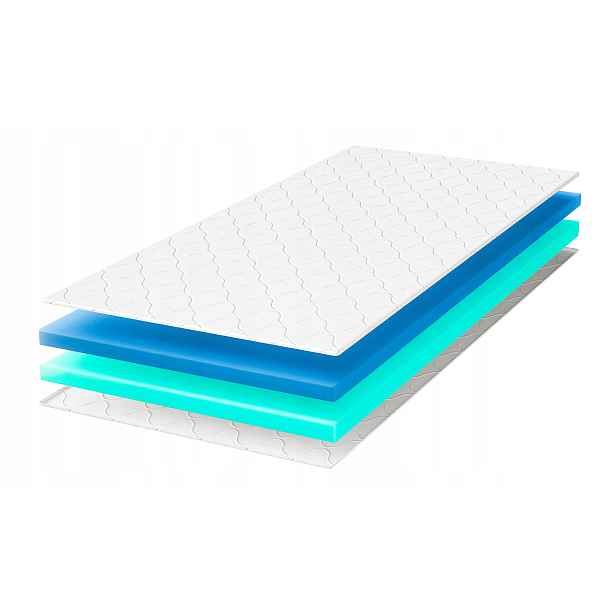 Matrace 160x200 Visco Best Topper 8 cm na pohovku H2/H3