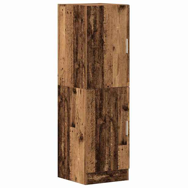 vidaXL Kuchyňská skříňka old wood 38x41,5x131,5 cm kompozitní dřevo