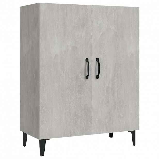vidaXL Příborník betonově šedý 70 x 34 x 90 cm kompozitní dřevo