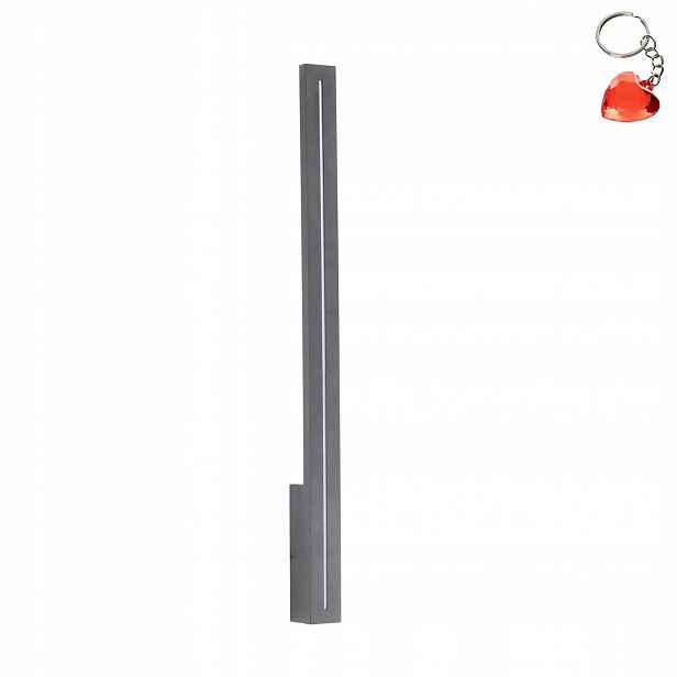 Nástěnné venkovní nástěnné svítidlo Linea Šedá IP65 Led 61 cm Tk Lighting