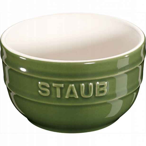 Ramekin Kulatý Staub XS-Minis Zelený keramický 200 ml do myčky nádobí