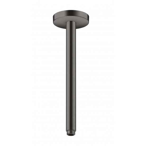 Axor - Sprchové rameno stropní, 30 cm, kartáčovaný černý chrom 26433340