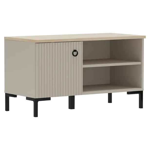 Tempo Kondela Botník DOMCA 1D – taupe/dub silverjack