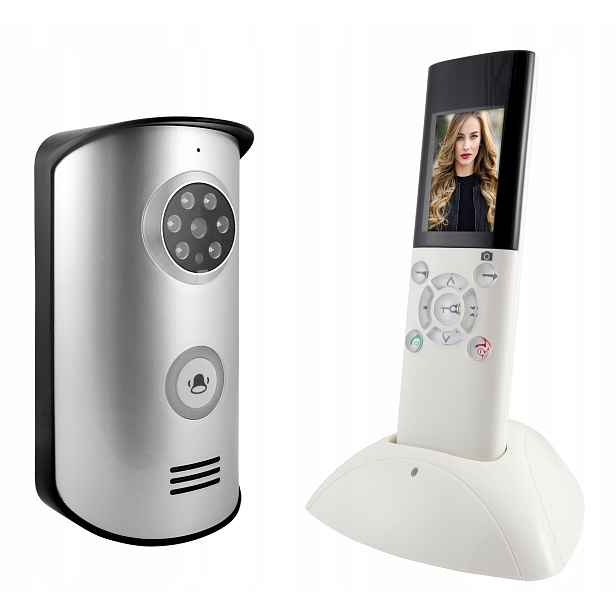 Bezdrátový Videotelefon Eura WVP-02A6 Dect Kamera IP55