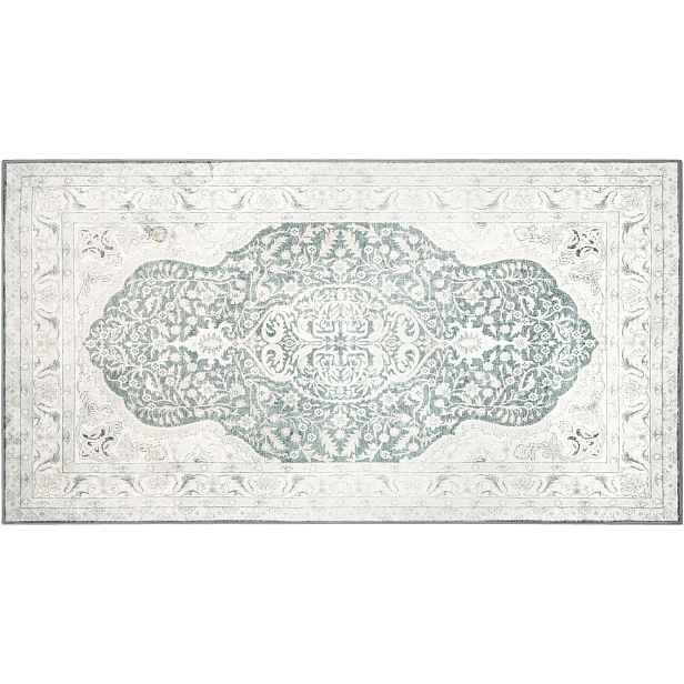 Livarno® Koberec Premium, 80 x 150 cm (zelená/šedá)