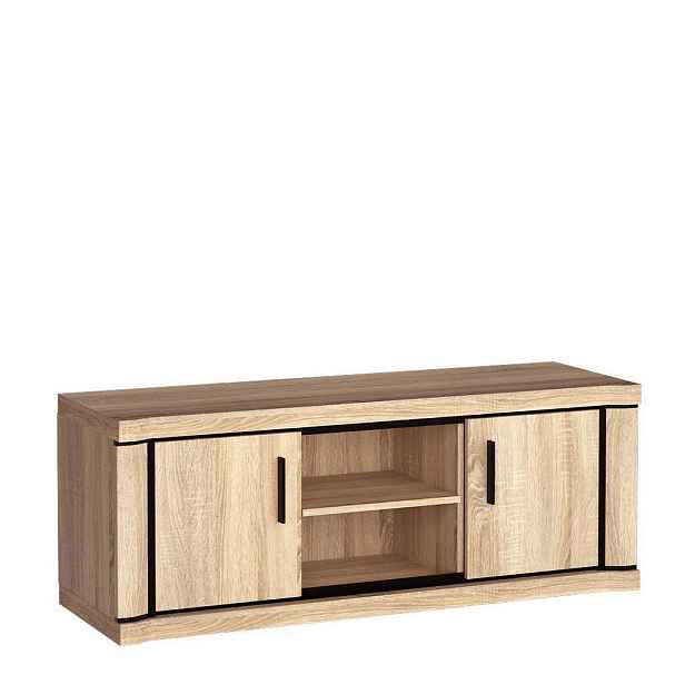 MASSENO TV STOLEK MALAGA, 137/53/45 cm, dub Sonoma