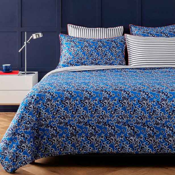 Tommy Hilfiger POVLEČENÍ, satén, modrá, 140/200 cm - Povlečení - 005652035801