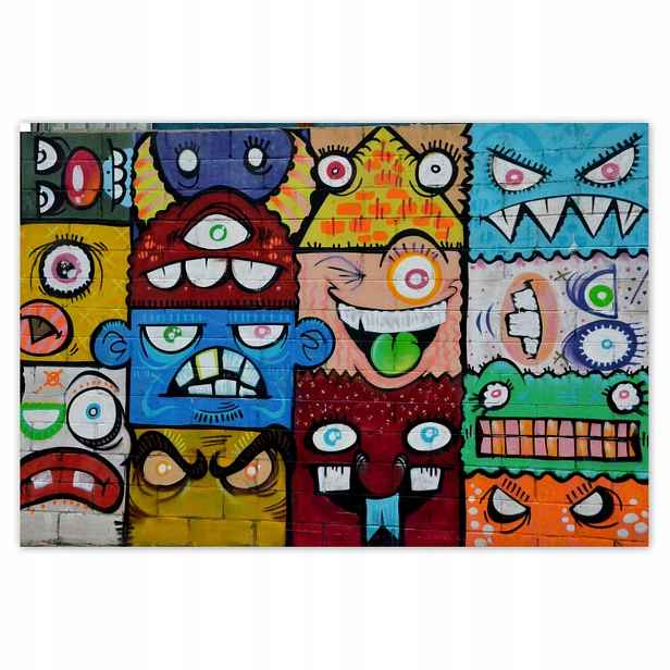 Plakáty 185x125 Graffiti Pouliční umění