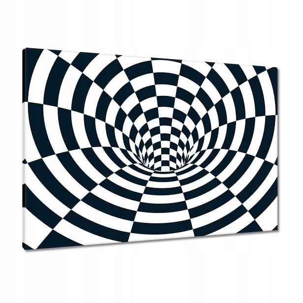 Obrazy 100x70 Abstrackja černobílá