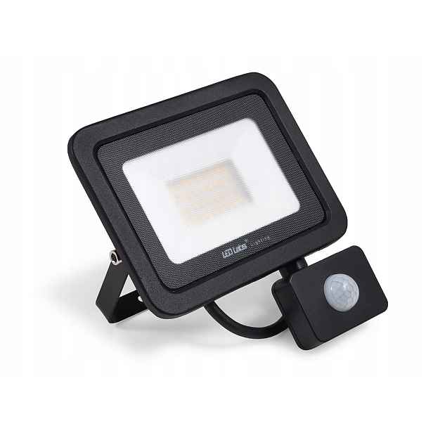 Halogenový Led Zářič 30W Černý Bez Cr 4000K Premium 3L.GW