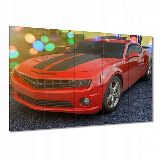 Obrazy 100x70 Chevy Camaro Ss Červené