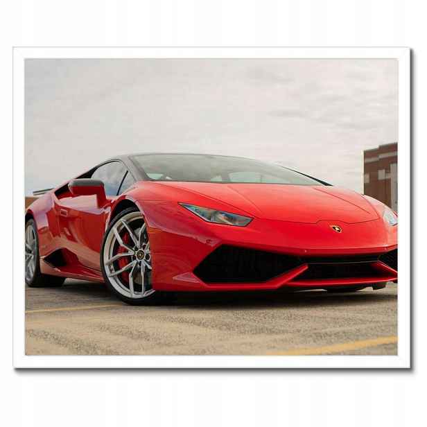 Plakáty v rámu 50x40 Červené Ferrari