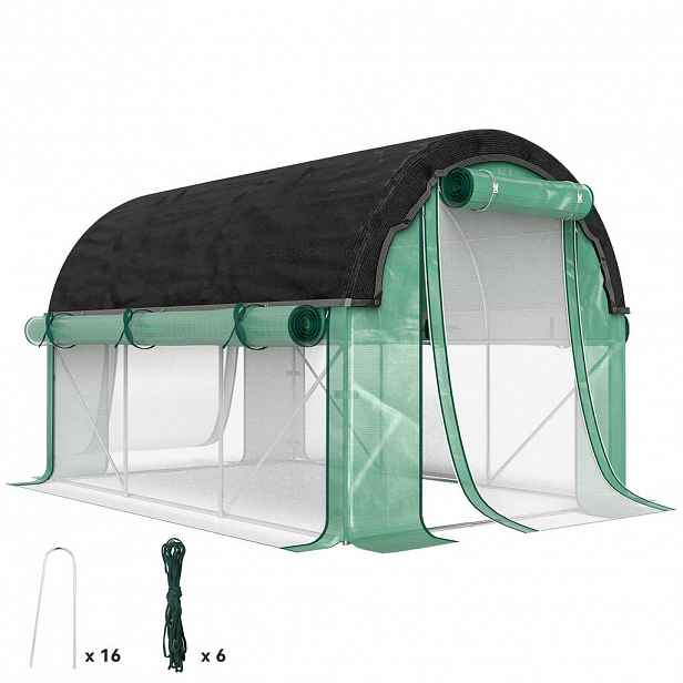 Outsunny FOLIOVÝ TUNEL, 300L x 200B x 198H cm