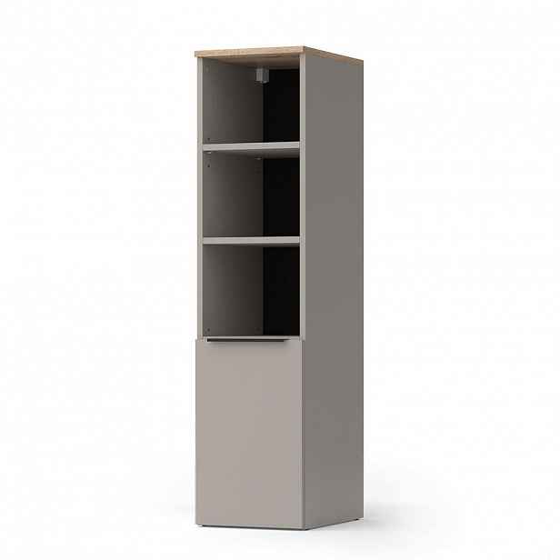 Vicco UNIVERZÁLNÍ SKŘÍŇ Wido Greige 30.2 x 120 cm s dveřmi