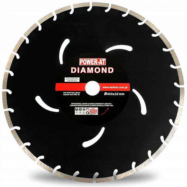 Kotouč Na Řezání Betonu Diamantový Segmentový Inter-vis 400/32 mm