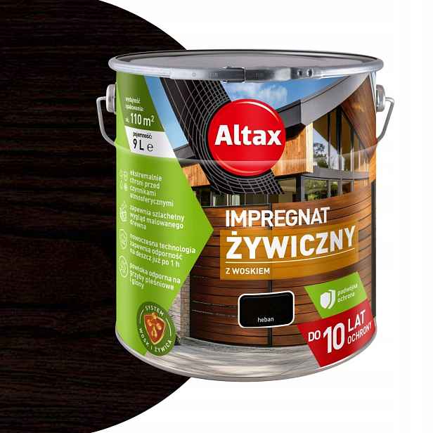 Altax Impregnát pryskyřičný 9L Heban