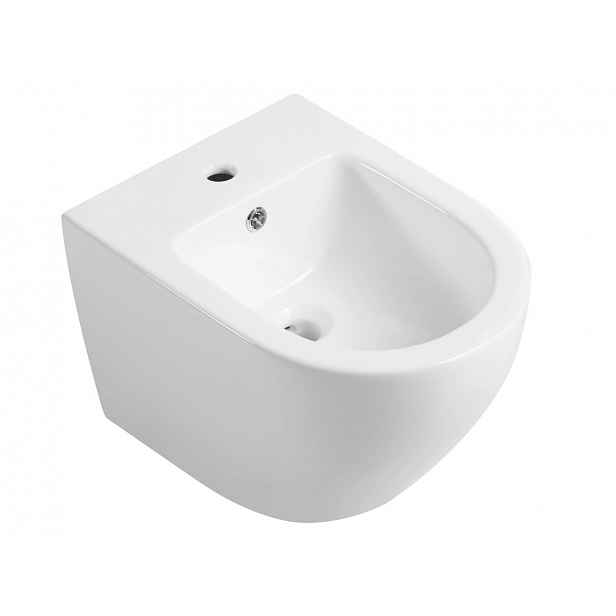 Bidet závěsný Cesso - bílá lesklá - 49x36 cm