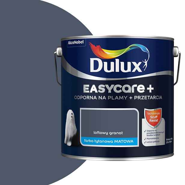 Dulux EasyCare Plus 2,5L Loftový granát