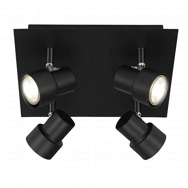 stropní svítidlo Led 4x5W Černá Stropní Svítidlo Nastavitelná Moderní obývací pokoj Ložnice
