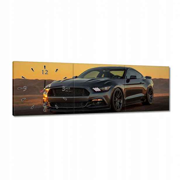 Hodiny 90x30 Ford Mustang vyrobené v Usa