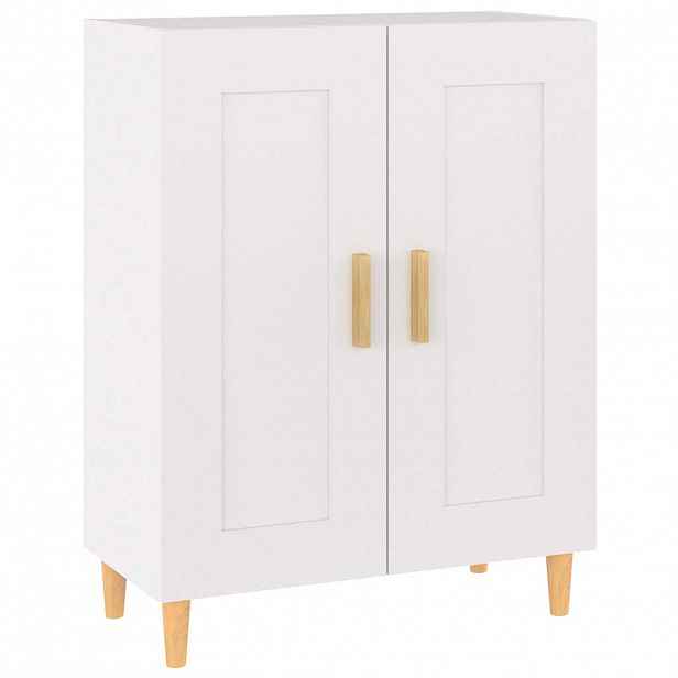 vidaXL Příborník bílý 69,5 x 34 x 90 cm kompozitní dřevo