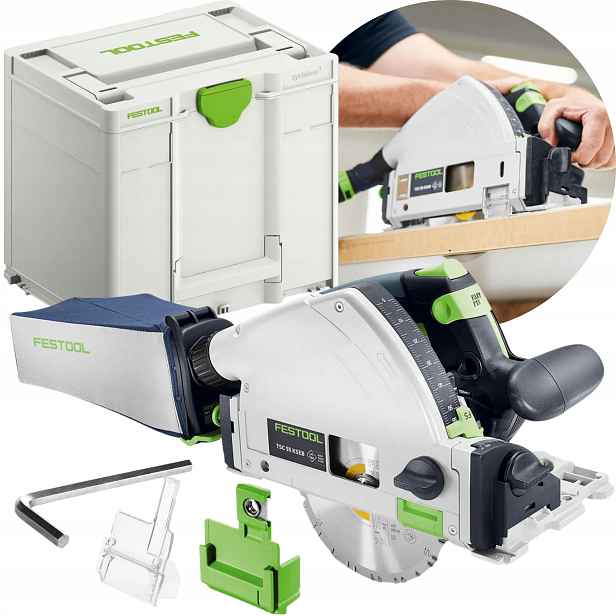 Akumulátorová Zahloubovačka 18V 160 mm 0-55 mm Tsc 55 Kseb Basic Festool 577988