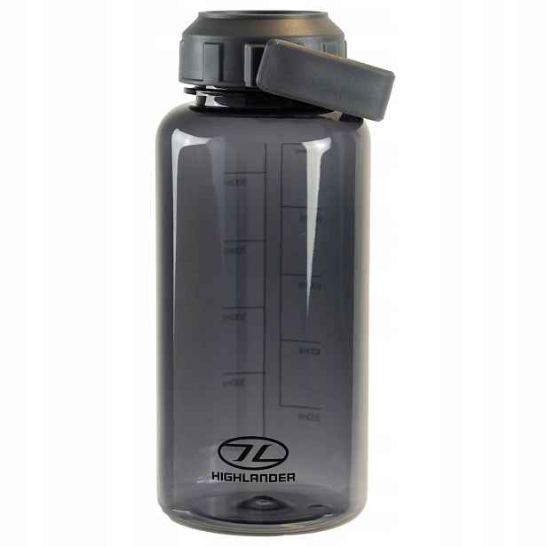 Láhev Lahev Na Pití na vodu bez obsahu Bpa Highlander Outdoor Njord Tritan 1 l černá