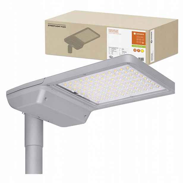 Led pouliční lampa Průmyslová silniční lampa 110W 15200lm 2700K IP66 Bílá