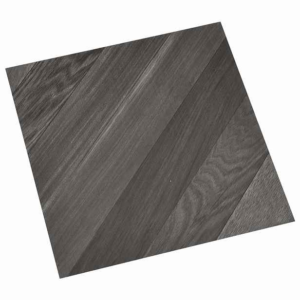 vidaXL Samolepicí podlahová prkna Pruh šedý 30,5 x 30,5 cm 20 ks PVC
